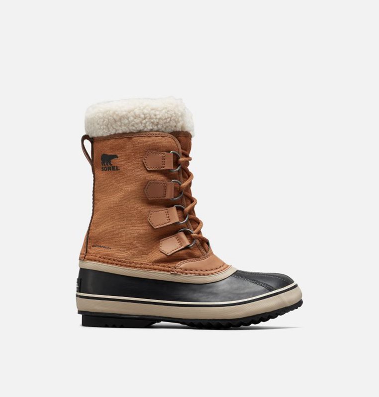 Botas Nieve Sorel Mujer - Invierno Carnival™ Bajas Marrones/Negras - 35491-PDEF